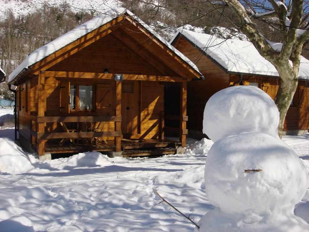 Camping Prado Verde Vilamòs Habitación foto